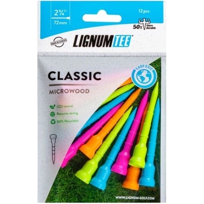 Lignum Tee 72mm 12ks neon mix – Zboží Dáma