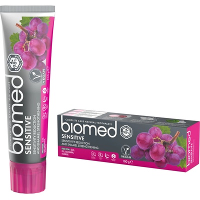 Biomed Sensitive Bio prírodná pre citlivé zuby 100 g