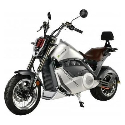 X-scooters XRS01 EEC Li Raptor Pro stříbrná