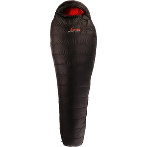 Alvivo Пухен спален чувал Alvivo Ibex 600 Down sleeping bag - Black / Red - размер 215 cm (513-1861-0111) Спален чувал