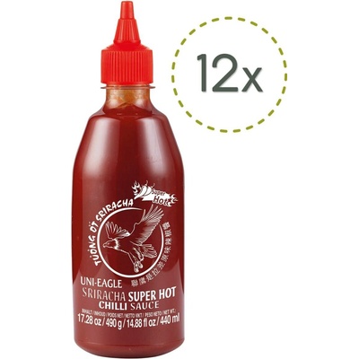 Uni-Eagle Sriracha Super Hot Chilli Sauce 440 ml