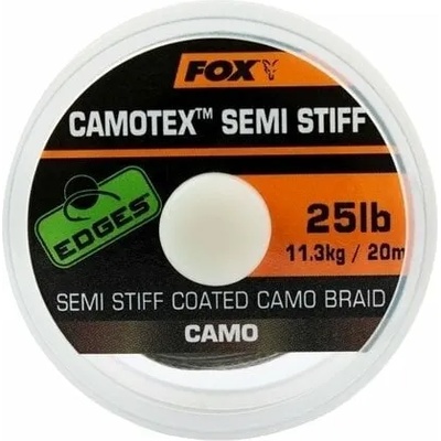 FOX Edges Camotex Semi Stiff Camo 20 m 20 lbs-9, 0 kg Плетена линия (CAC741)