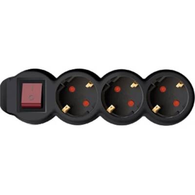 Somogyi Elektronic Начало от Somogyi NV 3K/BK с 3 РАЗКЛЮЧИТЕЛИ, 1, 5 МЕТРА ЧЕРНО (NV 3K/BK)