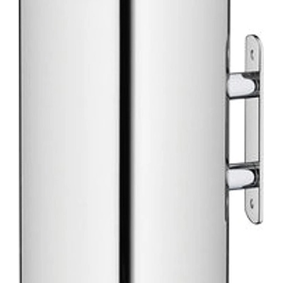 Kela WC sada Alor nerez 18/10 tmavě šedá