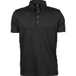TEE JAYS tj1440 / Мъжка поло тениска от пима памук - черна xl (18144000204)