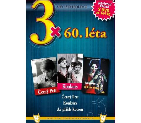 3x DVD - 60. léta