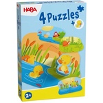 HABA Пъзел за най-малките Животински малки 4 бр (2012186001)