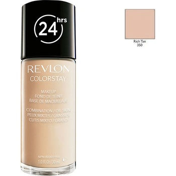 Revlon Cosmetics ColorStay dlhotrvajúci zmatňujúci make-up SPF15 350 Rich Tan 30 ml