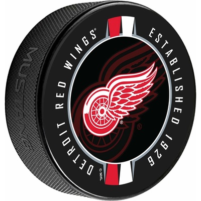 Mustang Puk Detroit Red Wings NHL Ribbon Printed
