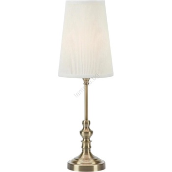 Markslöjd 108969 - Настолна лампа NOBLE 1xE14/40W/230V 56 см бяла/mесинг (ML1667)