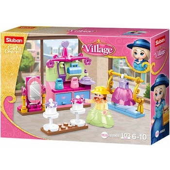 Sluban B0903 Dobový obchod s oblečením