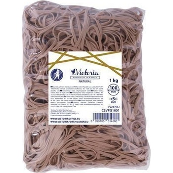 VICTORIA Gumička, 100x5 mm, VICTORIA, 1 kg, přírodní barva 155850