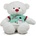 Амек Тойс Плюшена играчка Амек Тойс - Мече с коледна блузка, 30 cm (70168)