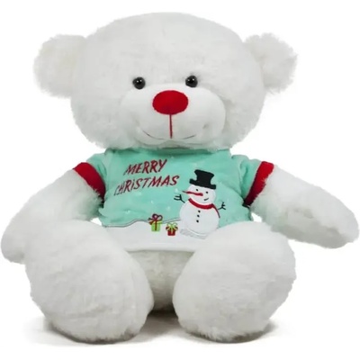 Амек Тойс Плюшена играчка Амек Тойс - Мече с коледна блузка, 30 cm (70168)