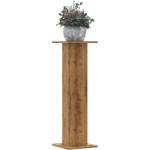 vidaXL Стойки за растения 2 бр дъб артизан 30x30x95 см инженерно дърво (3307881)
