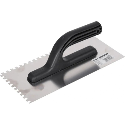 DEDRA Zubové hladidlo z nehrdzavejúcej ocele 270x130 mm 6*6