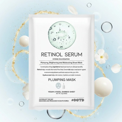 OOTD Регенерираща маска за лице с Ретинол OOTD Retinol Serum Plumping Mask (81254)