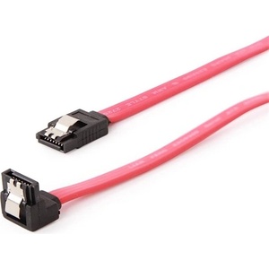 Gembird SATA кабел за данни с метални скоби 90 CC-SATAM-DATA90 (CC-SATAM-DATA90)