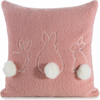 Eurofirany Veľkonočná EASTER1 PUDROVÁ 45 x 45 cm