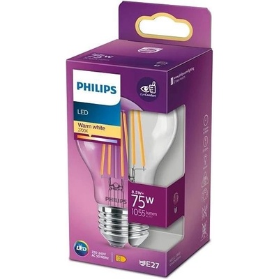 Philips LED žárovka VINTAGE A60 E27/8,5W/230V 2700K P5394