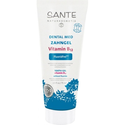 Sante zubný gél s vitamínom B12 bez fluoridu 75 ml