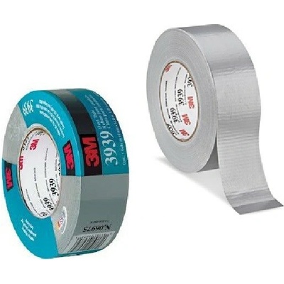 3M 3939 Duct Tape Textilná páska strieborná 48 mm x 54,8 m