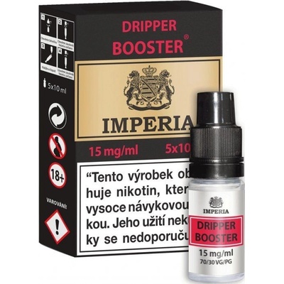 Dripper Booster CZ IMPERIA 5x10ml PG30-VG70 15mg