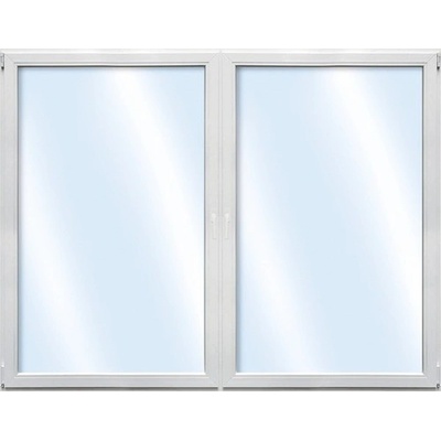 ARON Plastové okno dvojkrídlové Basic biele 1000 x 1450 mm