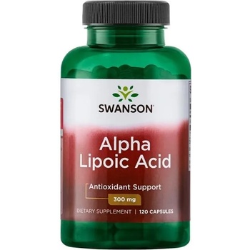 Swanson Alpha Lipoic Acid, 300 mg, 120 капсули, Swanson (SWU190)