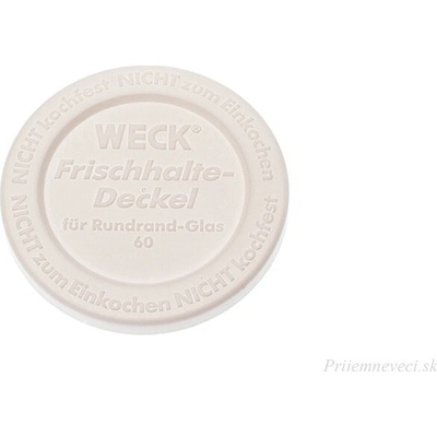 Weck - tesniaci vrchnák - 60mm