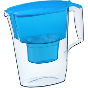 Aquaphor Кана за вода Aquaphor Тайм МФП, 1.35 литра, синя Филтрираща кана