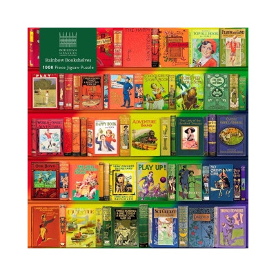 Jigsaw Adult Bodleian Libraries Rainbow Bookshelves 1000 dílků