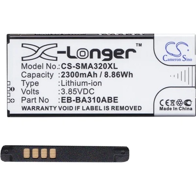 Cameron Sino Li-Ion батерия (3.85V/2300mAh, съвместима със Samsung EB-BA310ABE) BLACK CS-SMA320XL (CS-SMA320XL)