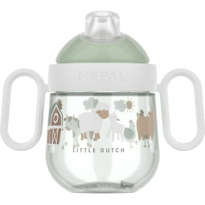 Little Dutch Чаша против разливане Little Dutch Little Farm - С дръжки, 200 ml (108017065399)
