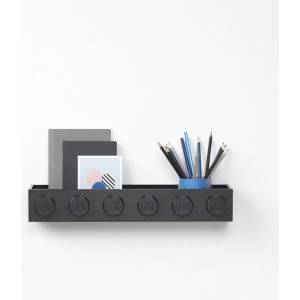 LEGO® Детски черен стенен рафт Sleek - LEGO® (41121733)
