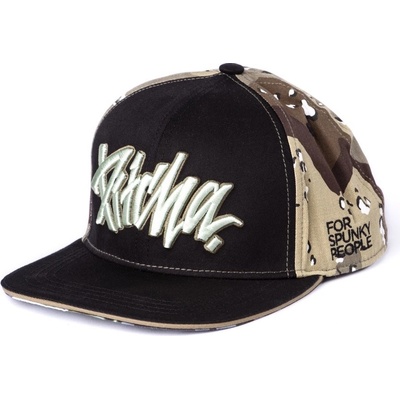 Pitcha FSP snapback hat camo/green