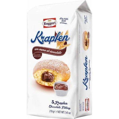 Ruggeri Krapfen s čokoládovou náplňou 210g