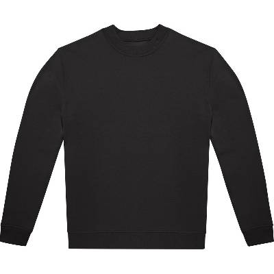 B&C Collection id. 332 crew / Унисекс суитшърт - черен s (01i33200201)