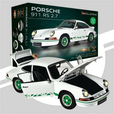 Porsche 911 Carrera RS 2,7 bíláSTAVEBNICEIXO 1:8