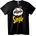NOONEBRAND Тениска Single с Мустаци - 2XL, Black
