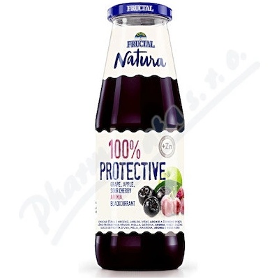 Natura Arónia hrozno jablko višně 100% 0,7 l