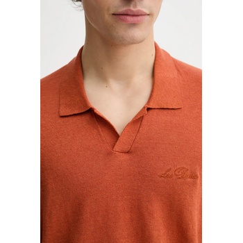 Les Deux Ленена тениска с яка Les Deux Emmanuel (1000033)