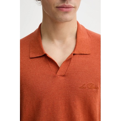 Les Deux Ленена тениска с яка Les Deux Emmanuel (1000033)