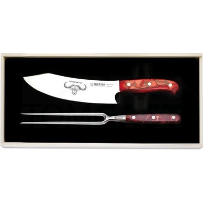 Giesser Red diamond set nůž a vidlice| GM-19972rd