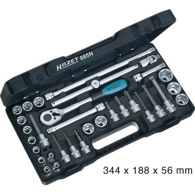 Hazet Gola sada 3/8", 32 dielov - 885N (HA042593)