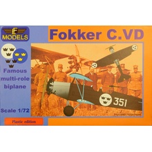 models Fokker C.VD Sweden 4x camo LF PE7204 1:72