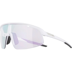Alpina Очила за колоездене Alpina Turbo Pro S V Photochromic S1-3 Cycling glasses - White Matt / V Clear to Grey Flash Pink - размер One Size (205-5225-0111)