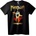 NOONEBRAND Тениска Кръвта на кралете на Manowar - 7XL, Black