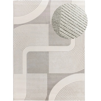 Universal Килим в светлосиво и слонова кост 200x290 cm Flora - Universal (50994)