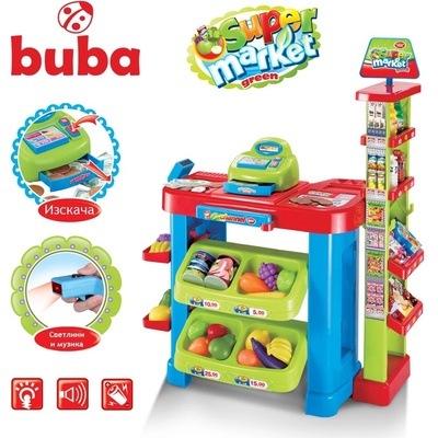 Buba Детски супермаркет комплект 008-85/fs819 (0616695147427)